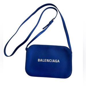 💙 Authentic Balenciaga Everyday Camera Bag – Cobalt Blue 💙